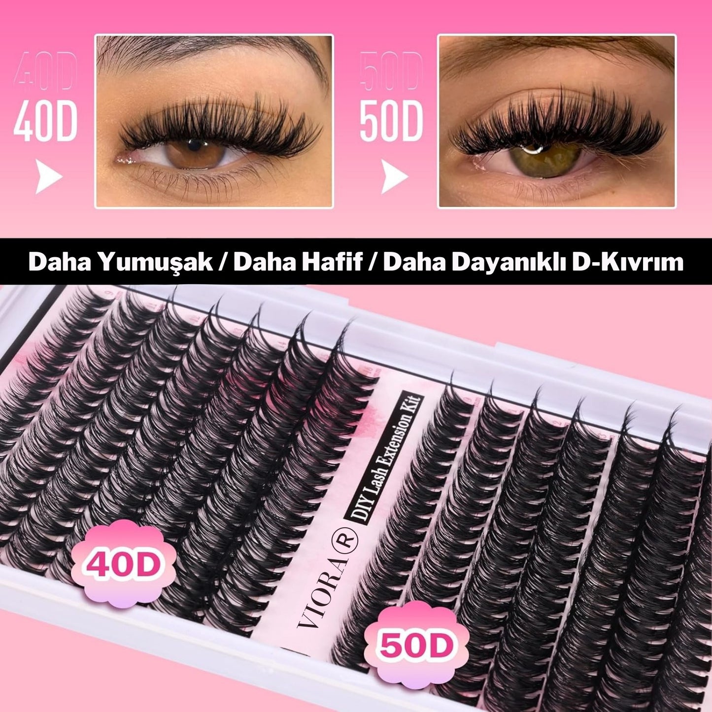 GERÇEKÇİ TAKMA  KİRPİK ÖZEL SERİ (280) ADET